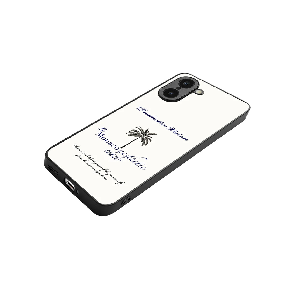 Monaco Aesthetic stylish phone case for oneplus nord ce5 5g | glossy glass and slim fit
