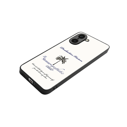 Monaco Aesthetic stylish phone case for oneplus nord ce5 5g | glossy glass and slim fit