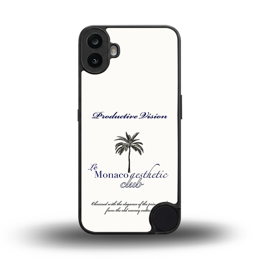 Monaco Aesthetic back phone cover | glass case for cmf nothing phone 1