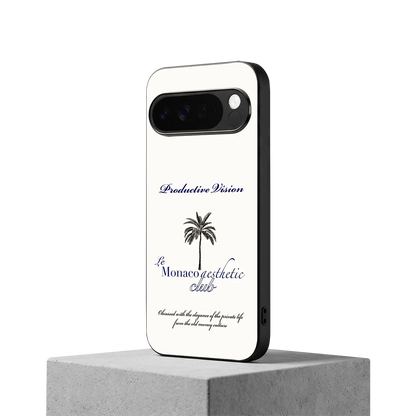 Monaco Aesthetic google pixel 10 pro xl mobile cover | shockproof glass phone case