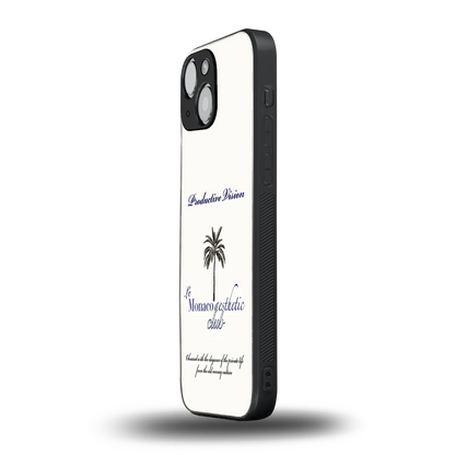 Monaco Aesthetic iphone 12 mini mobile cover | shockproof glass phone case