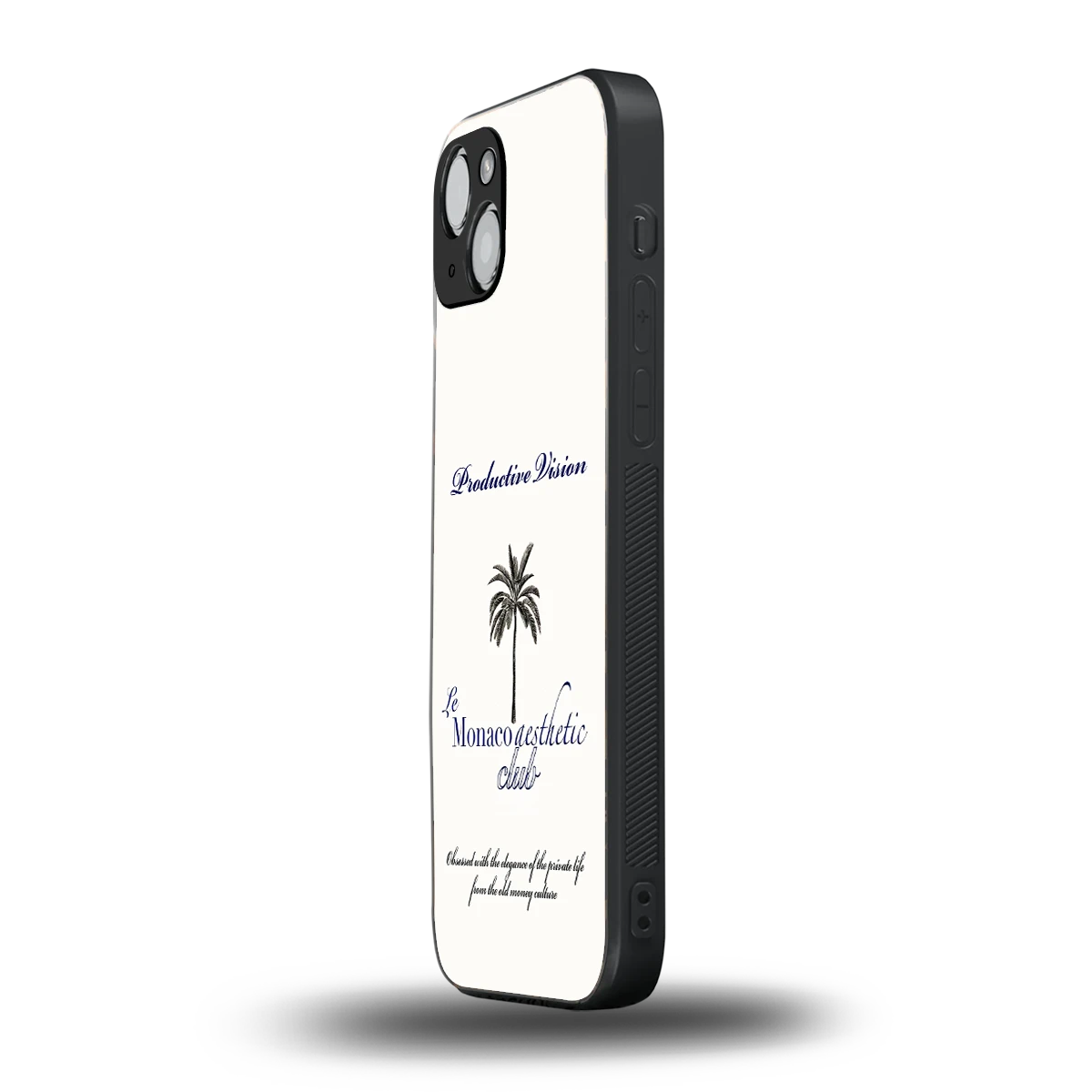 Monaco Aesthetic iphone 15 mobile cover | shockproof glass phone case