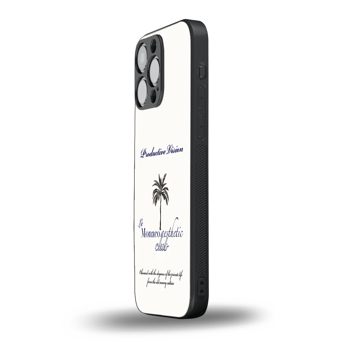 Monaco Aesthetic iphone 16 pro max mobile cover | shockproof glass phone case