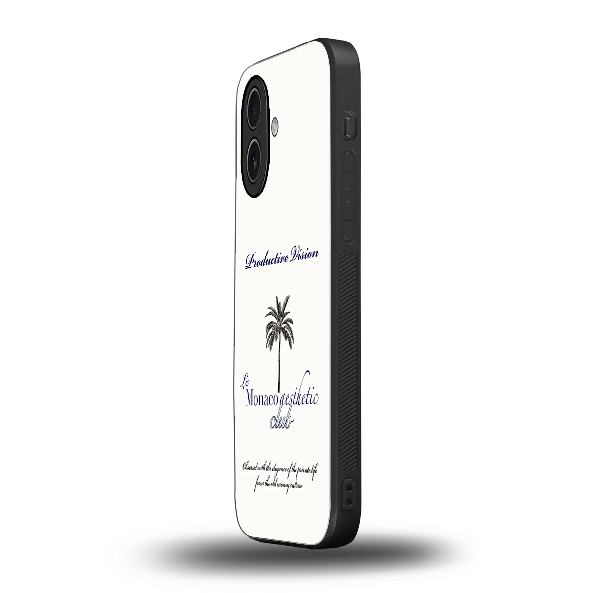 Monaco Aesthetic iphone 17 mobile cover | shockproof glass phone case