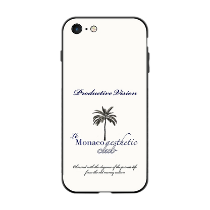 Monaco Aesthetic back phone cover | glass case for iphone 7