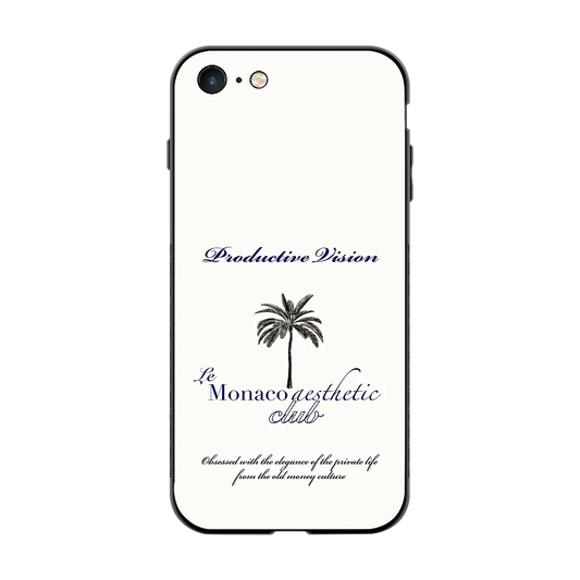 Monaco Aesthetic back phone cover | glass case for iphone 7