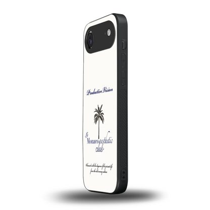 Monaco Aesthetic iphone air mobile cover | shockproof glass phone case