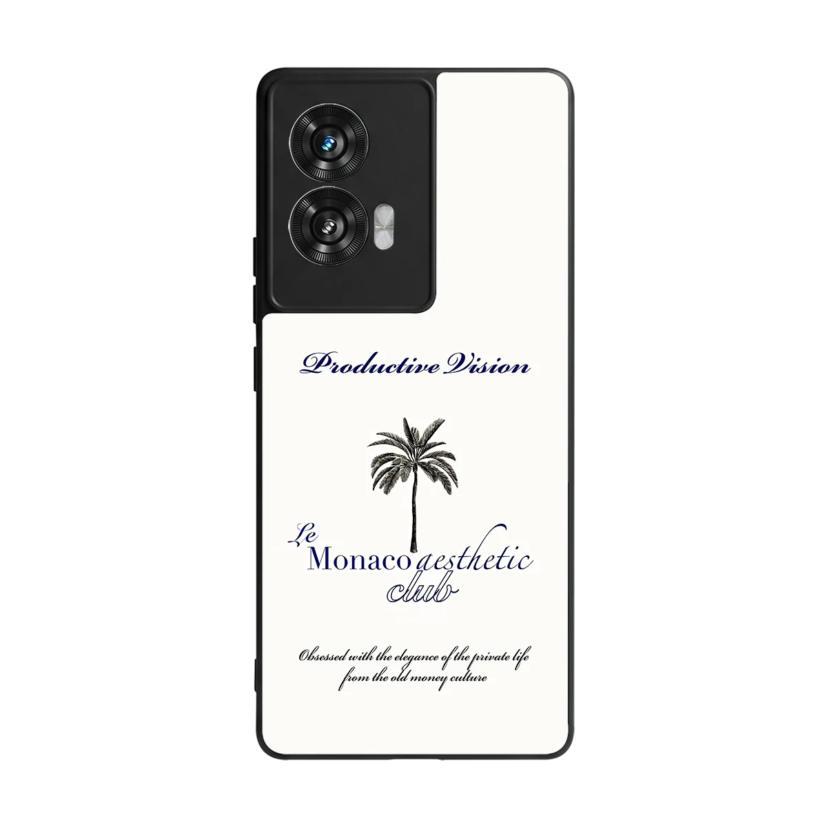 Monaco Aesthetic back phone cover | glass case for motorola edge 50 fusion