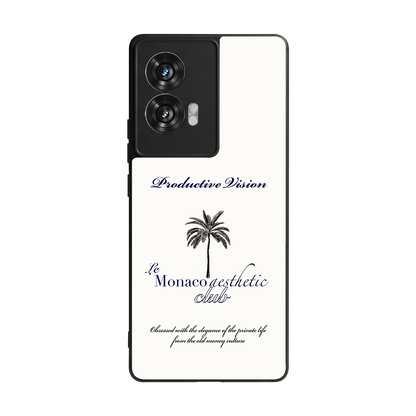 Monaco Aesthetic back phone cover | glass case for motorola edge 50 fusion