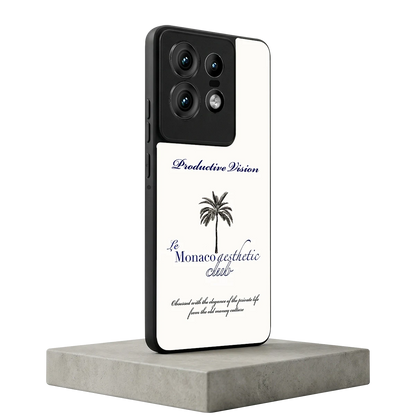 Monaco Aesthetic motorola edge 50 pro mobile cover | shockproof glass phone case