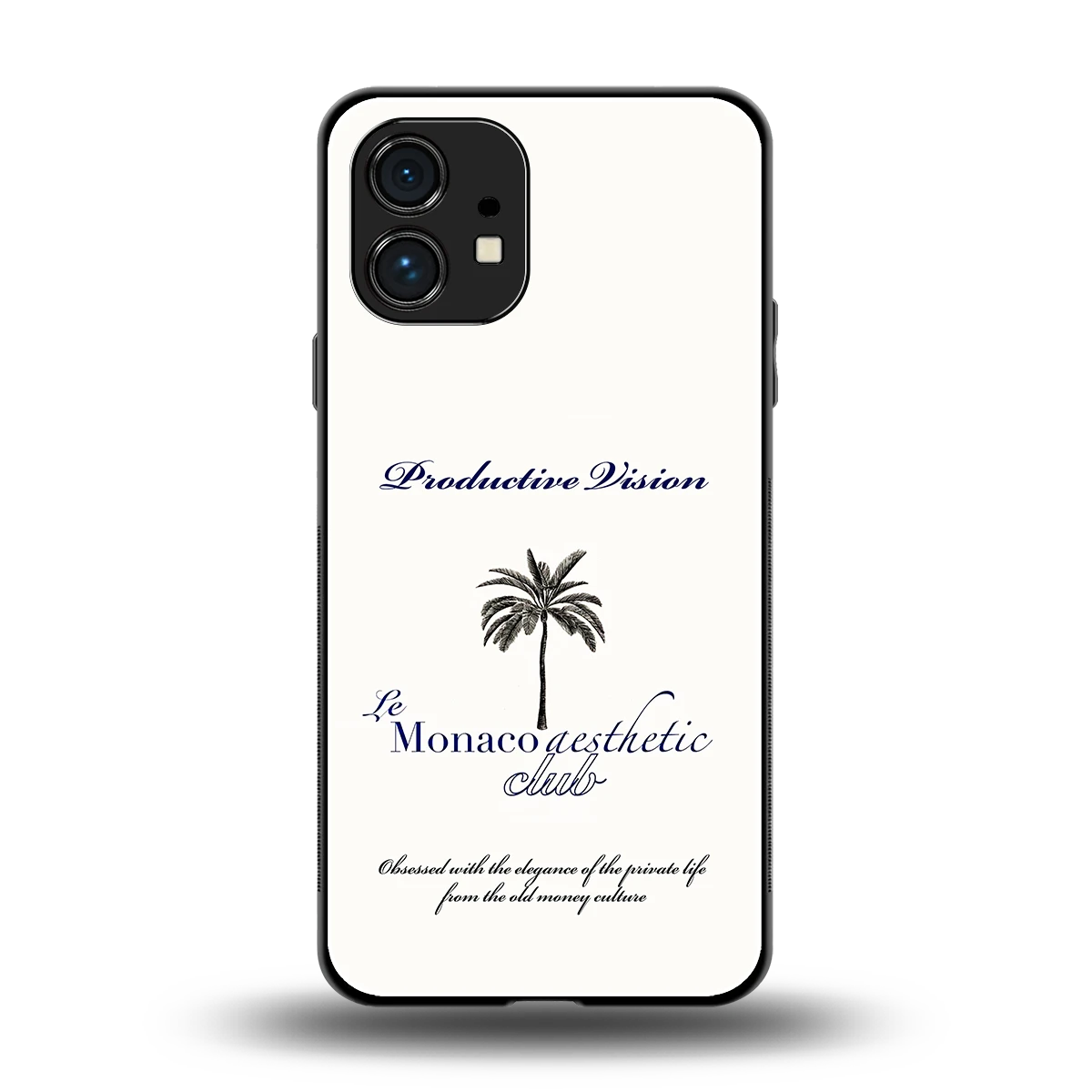 Monaco Aesthetic back phone cover | glass case for nothing phone 1