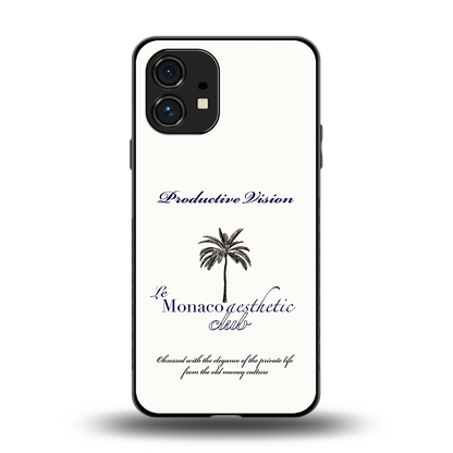 Monaco Aesthetic back phone cover | glass case for nothing phone 1