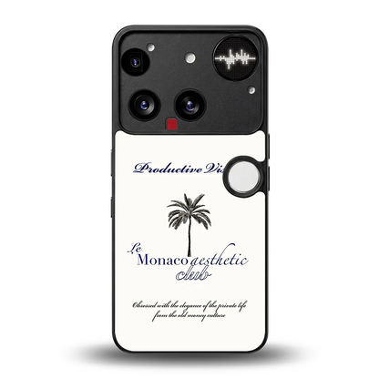Monaco Aesthetic back phone cover | glass case for nothing phone 3