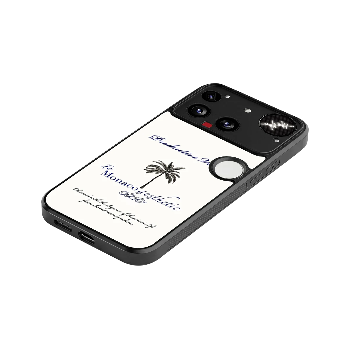 Monaco Aesthetic stylish phone case for nothing phone 3 | glossy glass and slim fit