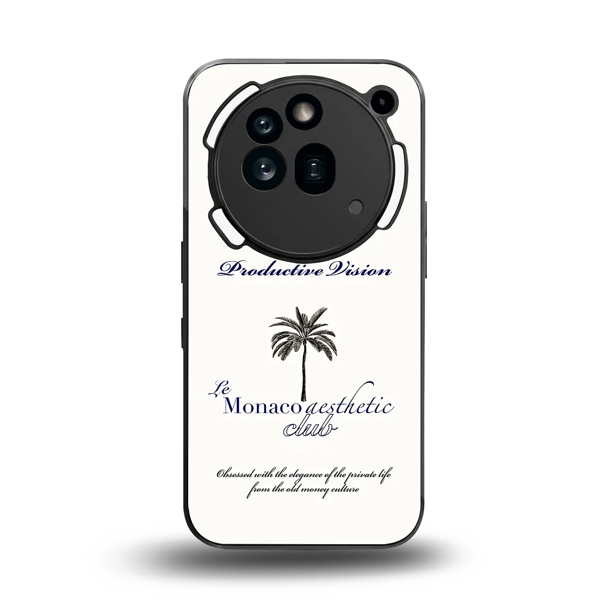 Monaco Aesthetic back phone cover | glass case for nothing phone 3a pro