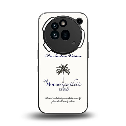 Monaco Aesthetic back phone cover | glass case for nothing phone 3a pro