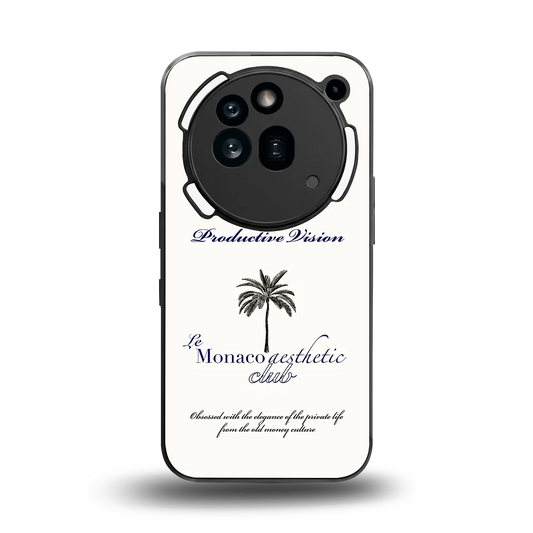 Monaco Aesthetic back phone cover | glass case for nothing phone 3a pro
