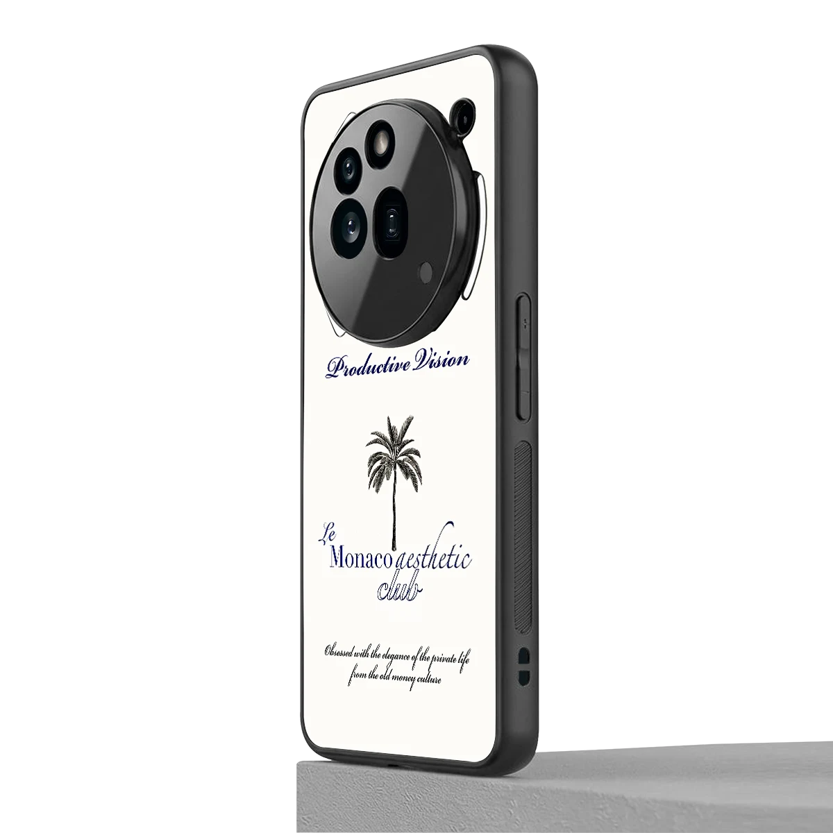Monaco Aesthetic nothing phone 3a pro mobile cover | shockproof glass phone case