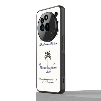 Monaco Aesthetic nothing phone 3a pro mobile cover | shockproof glass phone case