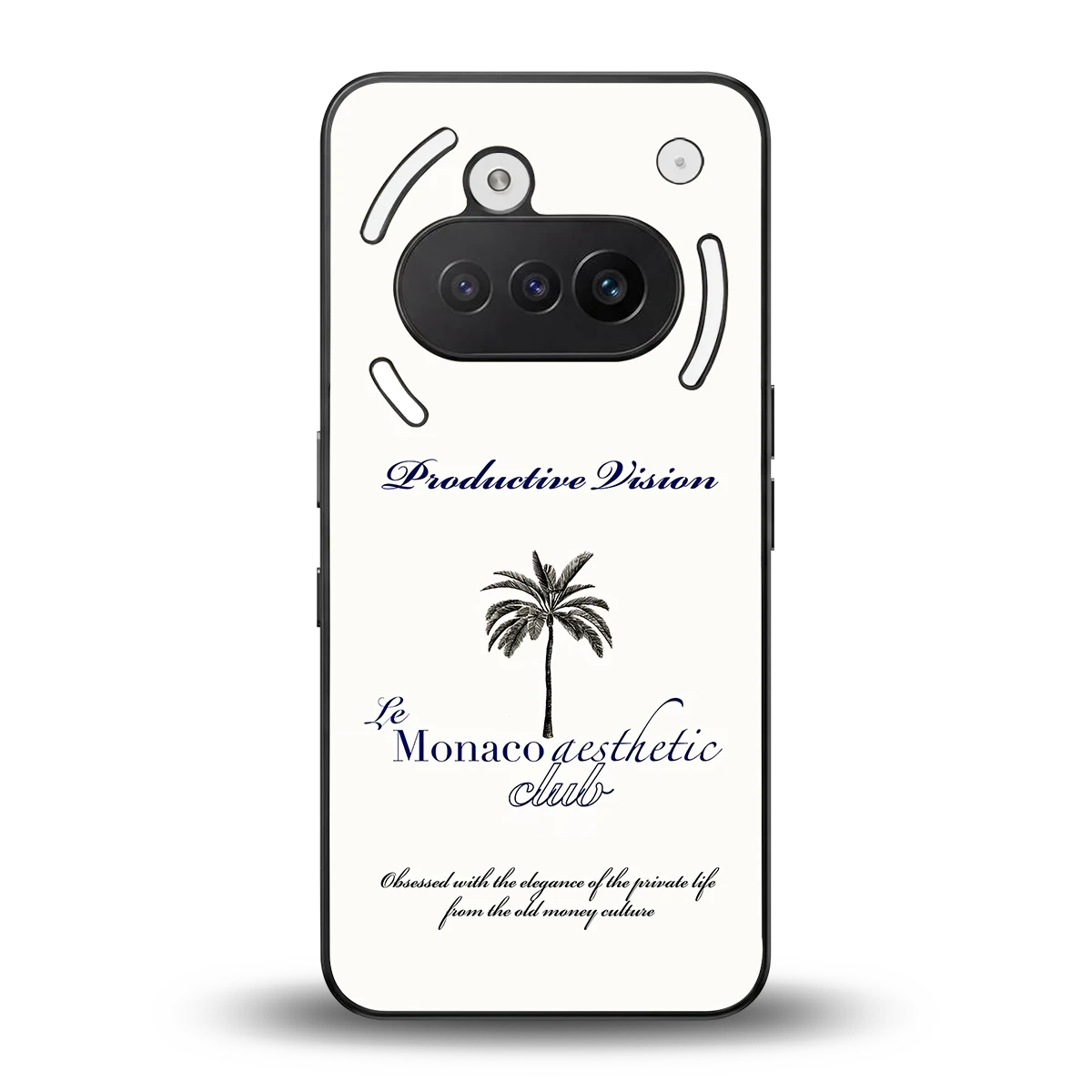 Monaco Aesthetic back phone cover | glass case for nothing phone 3a