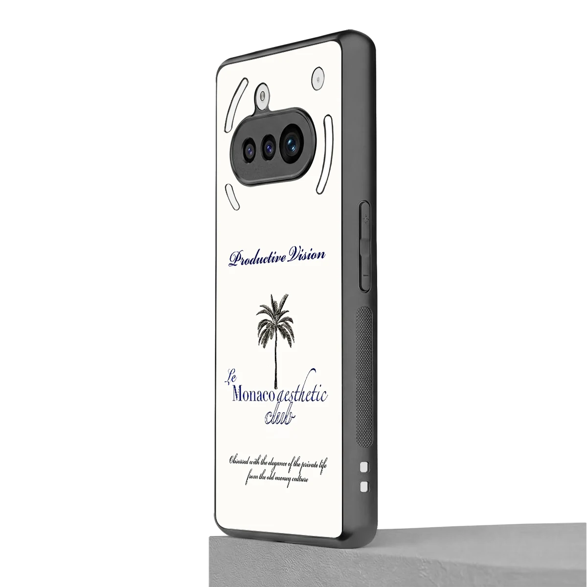 Monaco Aesthetic nothing phone 3a mobile cover | shockproof glass phone case