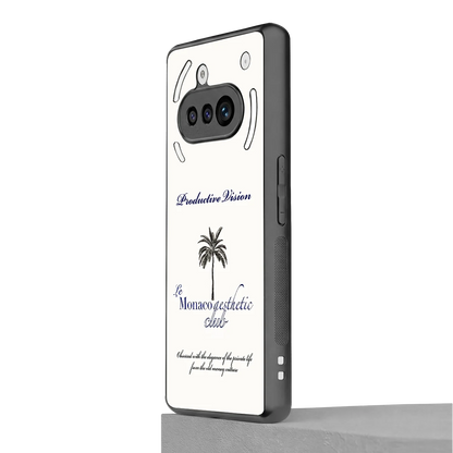 Monaco Aesthetic nothing phone 3a mobile cover | shockproof glass phone case
