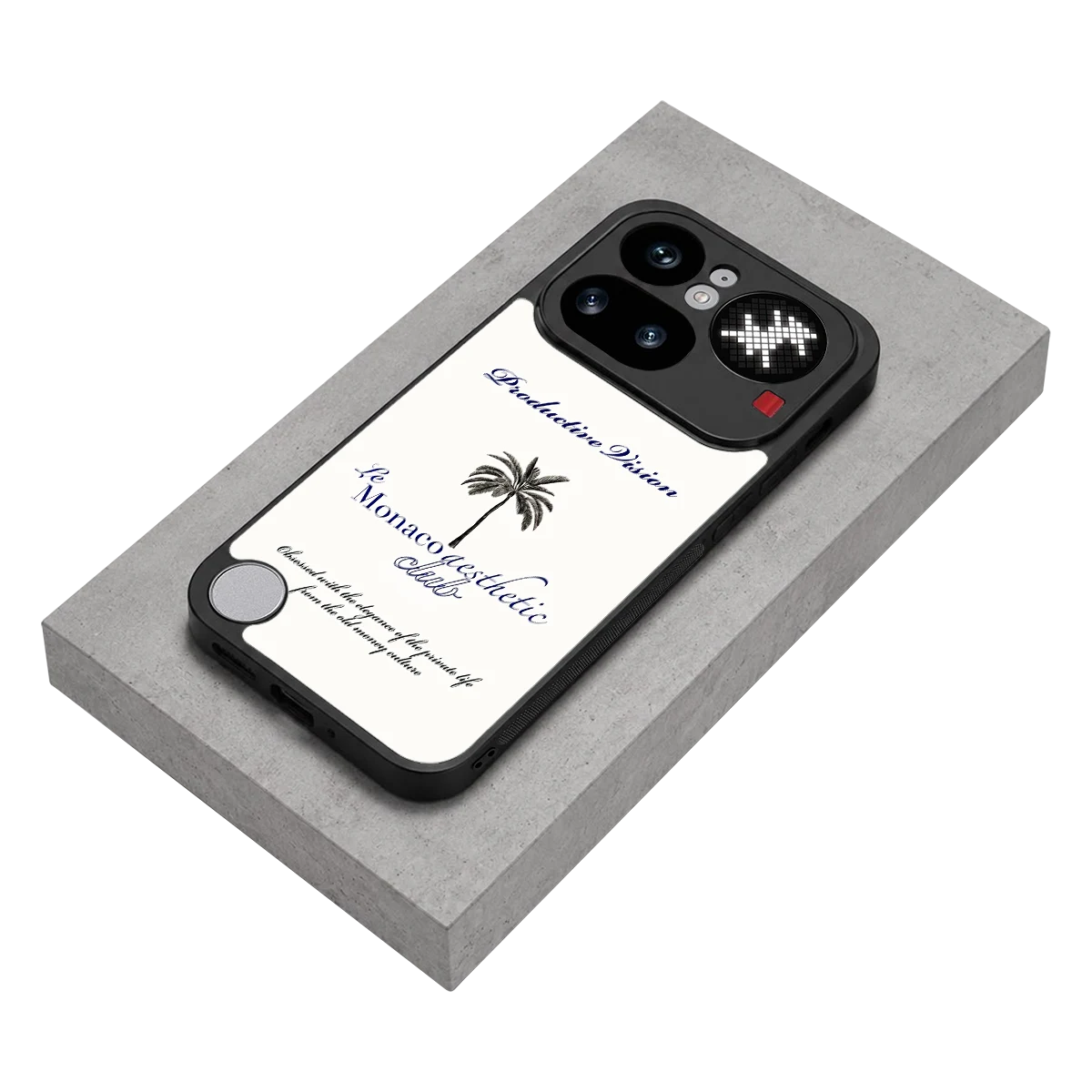 Monaco Aesthetic stylish phone case for nothing phone 4a pro | glossy glass and slim fit