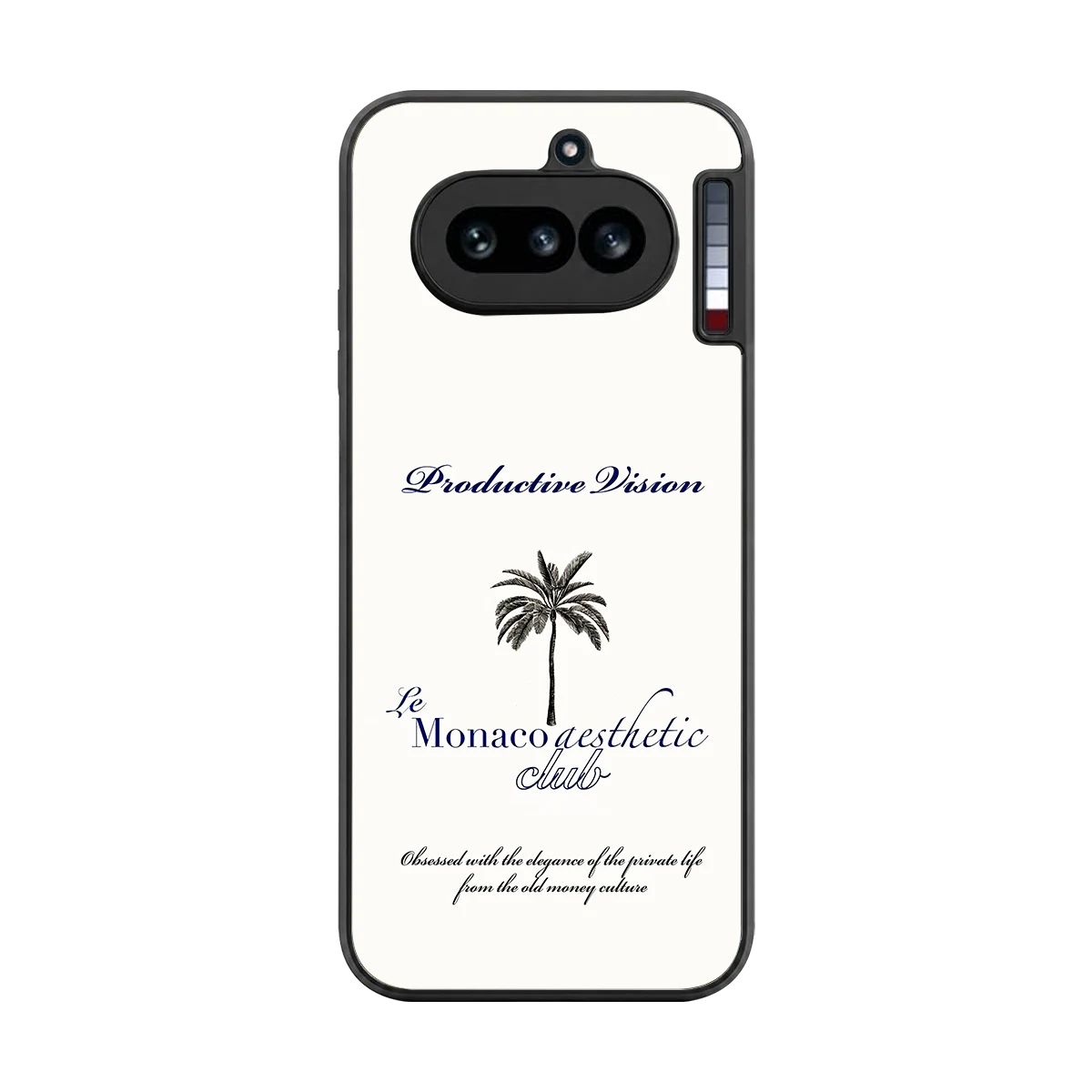 Monaco Aesthetic back phone cover | glass case for nothing phone 4a