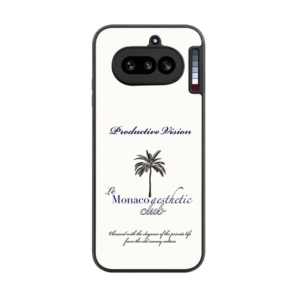 Monaco Aesthetic back phone cover | glass case for nothing phone 4a