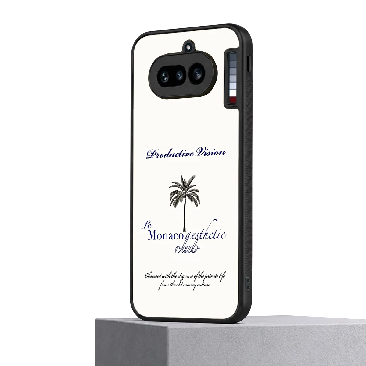 Monaco Aesthetic nothing phone 4a mobile cover | shockproof glass phone case