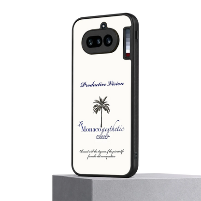 Monaco Aesthetic nothing phone 4a mobile cover | shockproof glass phone case