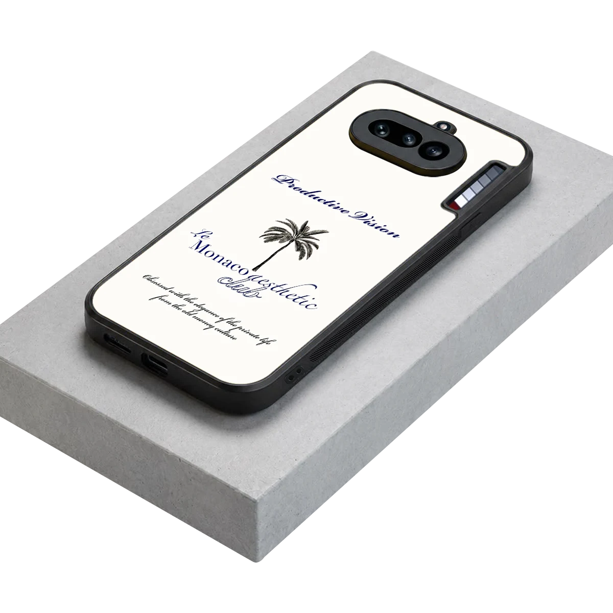 Monaco Aesthetic stylish phone case for nothing phone 4a | glossy glass and slim fit