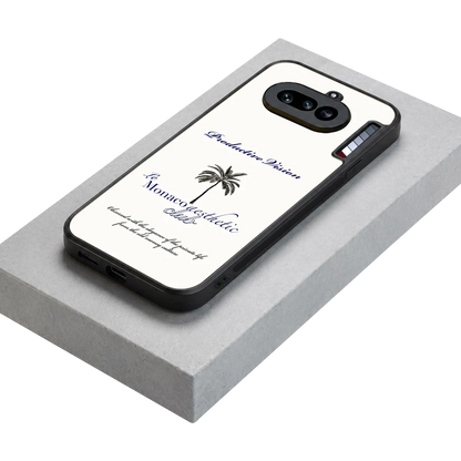Monaco Aesthetic stylish phone case for nothing phone 4a | glossy glass and slim fit