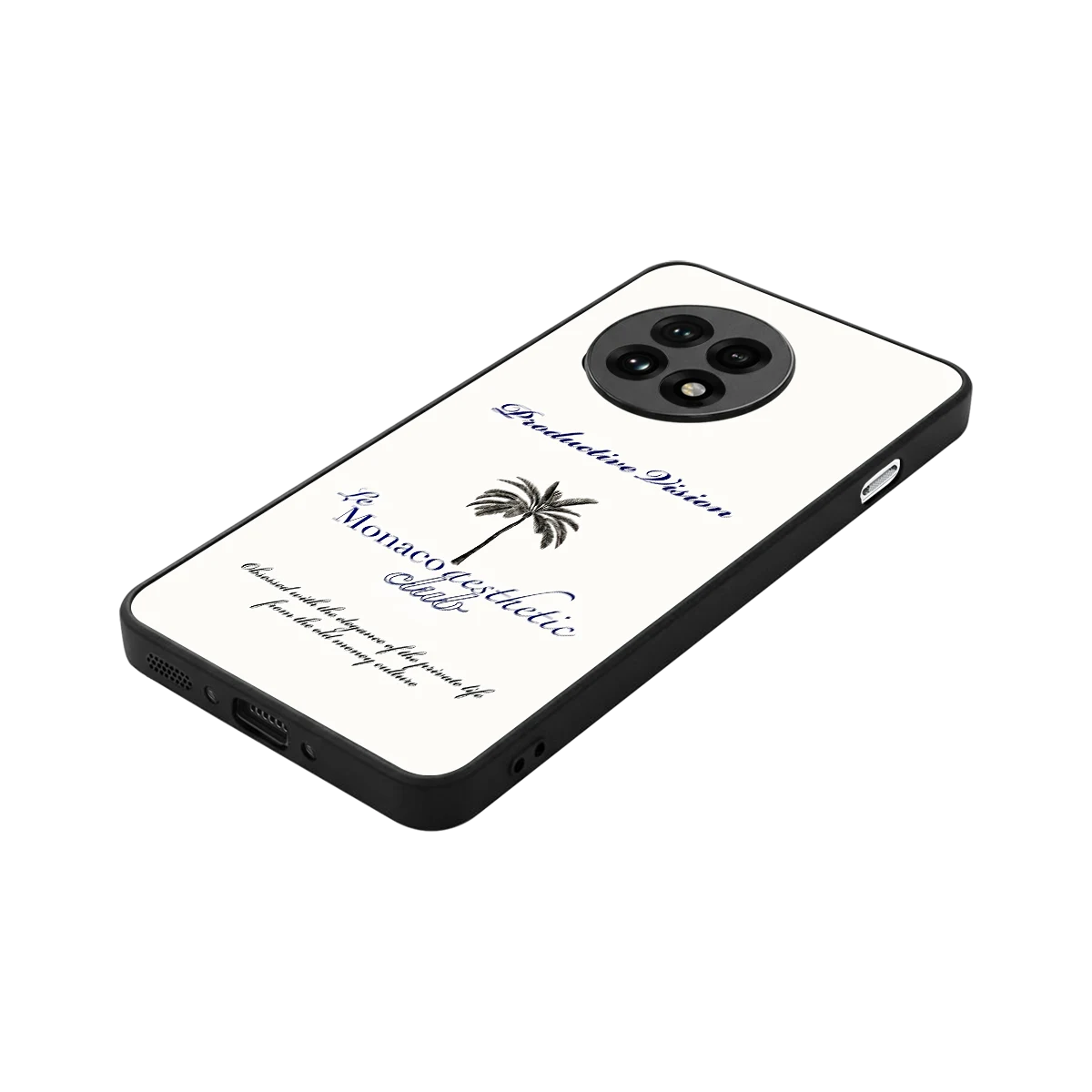 Monaco Aesthetic stylish phone case for oneplus 13r | glossy glass and slim fit