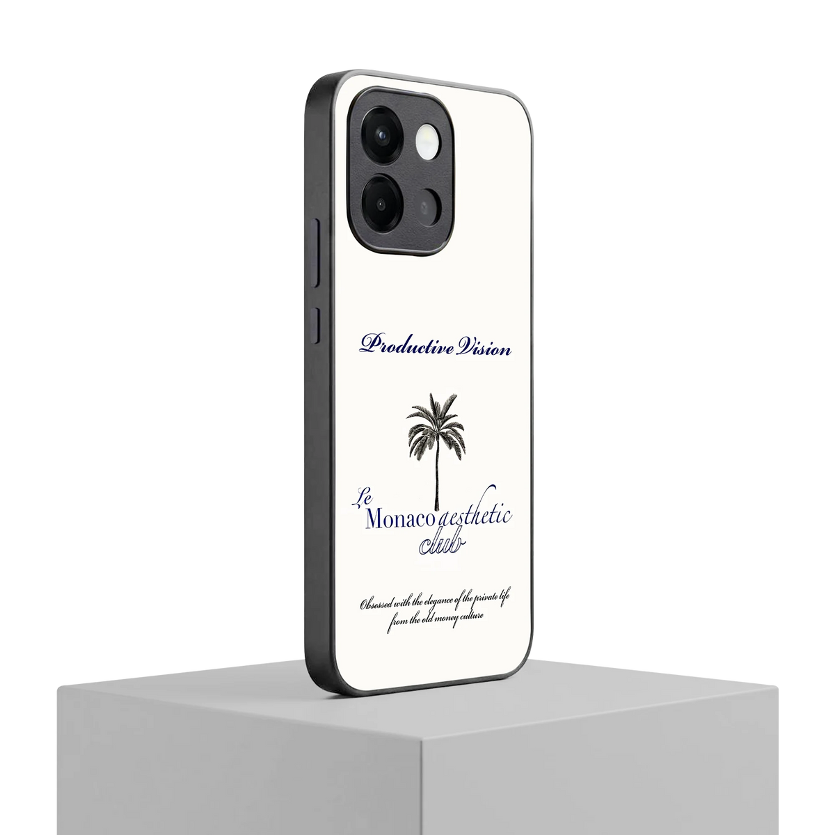 Monaco Aesthetic oneplus 13s mobile cover | shockproof glass phone case