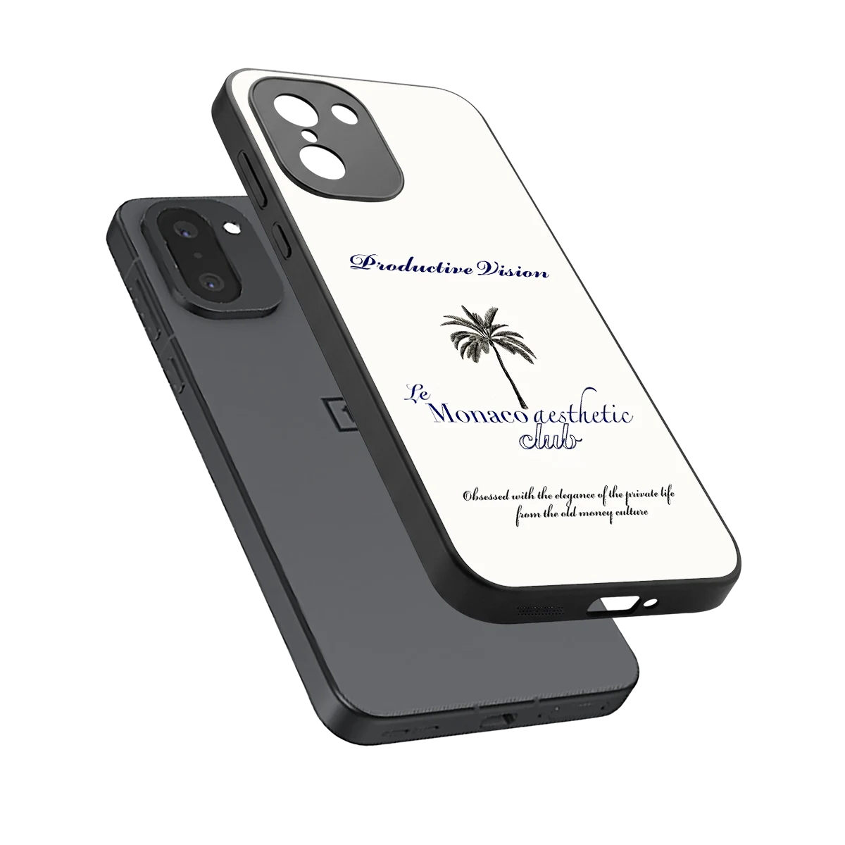 Monaco Aesthetic sleek oneplus 15r cover with tempered glass back and TPU edges