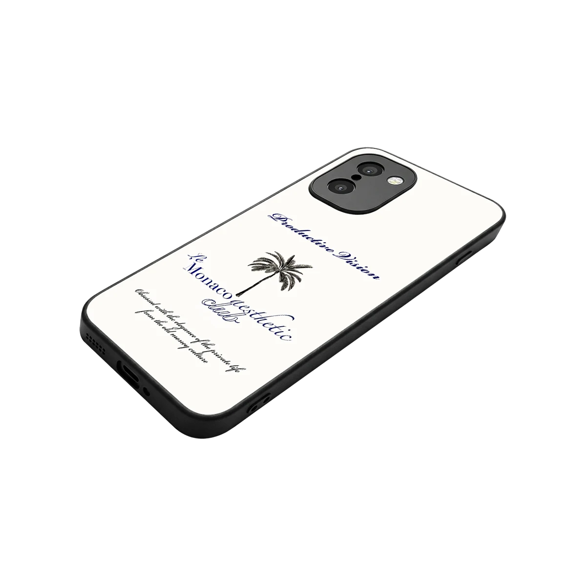 Monaco Aesthetic stylish phone case for oneplus 15r | glossy glass and slim fit