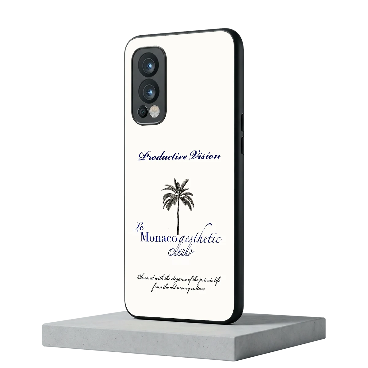 Monaco Aesthetic oneplus nord 2 mobile cover | shockproof glass phone case