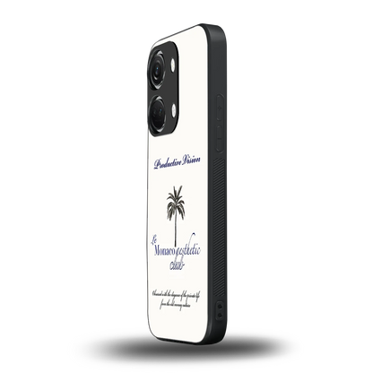Monaco Aesthetic oneplus nord 3 mobile cover | shockproof glass phone case