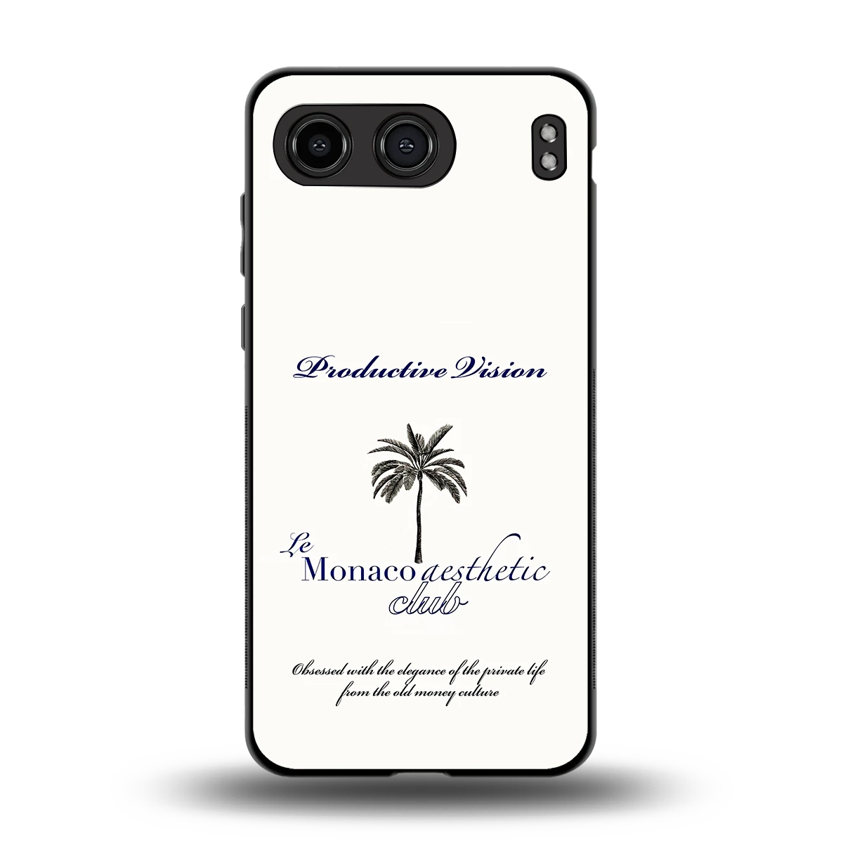 Monaco Aesthetic back phone cover | glass case for oneplus nord 4