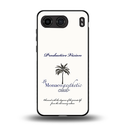 Monaco Aesthetic back phone cover | glass case for oneplus nord 4
