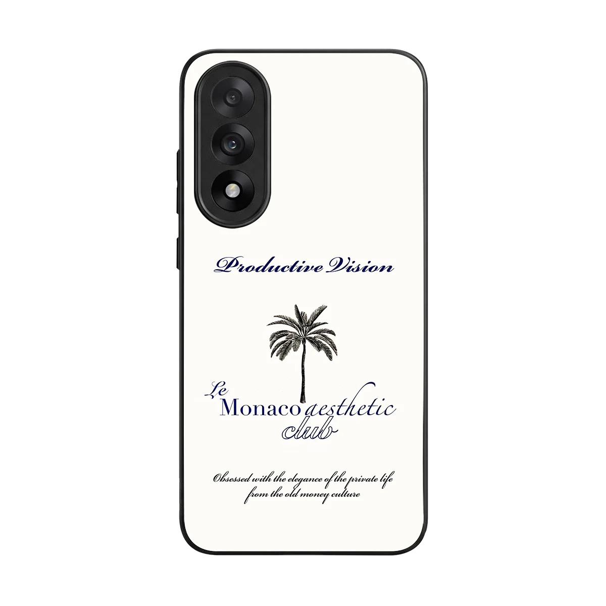 Monaco Aesthetic back phone cover | glass case for oneplus nord 5