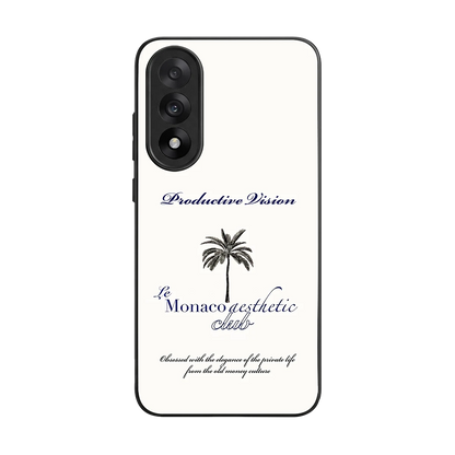 Monaco Aesthetic back phone cover | glass case for oneplus nord 5