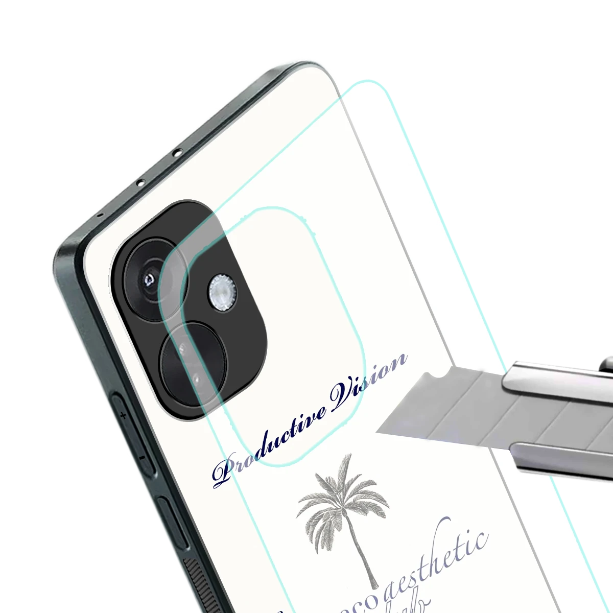 Monaco Aesthetic stylish phone case for oneplus nord ce 3 | glossy glass and slim fit