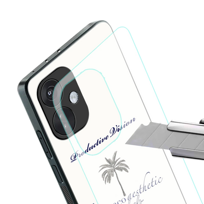 Monaco Aesthetic stylish phone case for oneplus nord ce 3 | glossy glass and slim fit