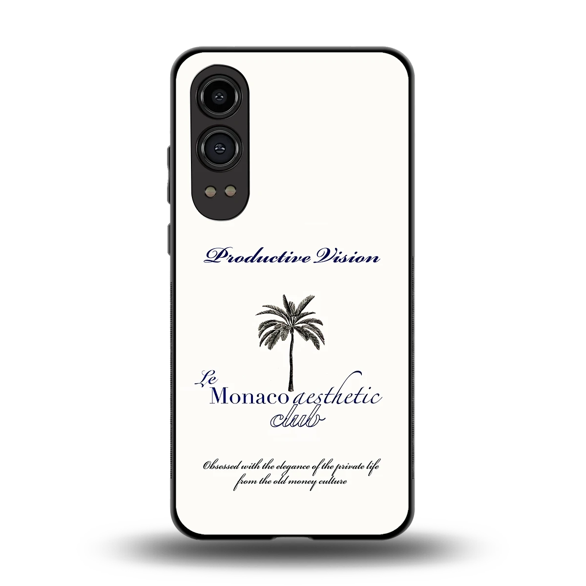 Monaco Aesthetic back phone cover | glass case for oneplus nord ce 4 lite