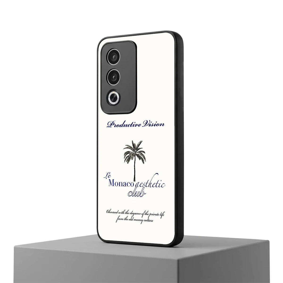 Monaco Aesthetic oppo a3 pro mobile cover | shockproof glass phone case