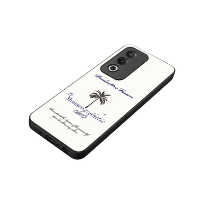Monaco Aesthetic stylish phone case for oppo a3 pro | glossy glass and slim fit