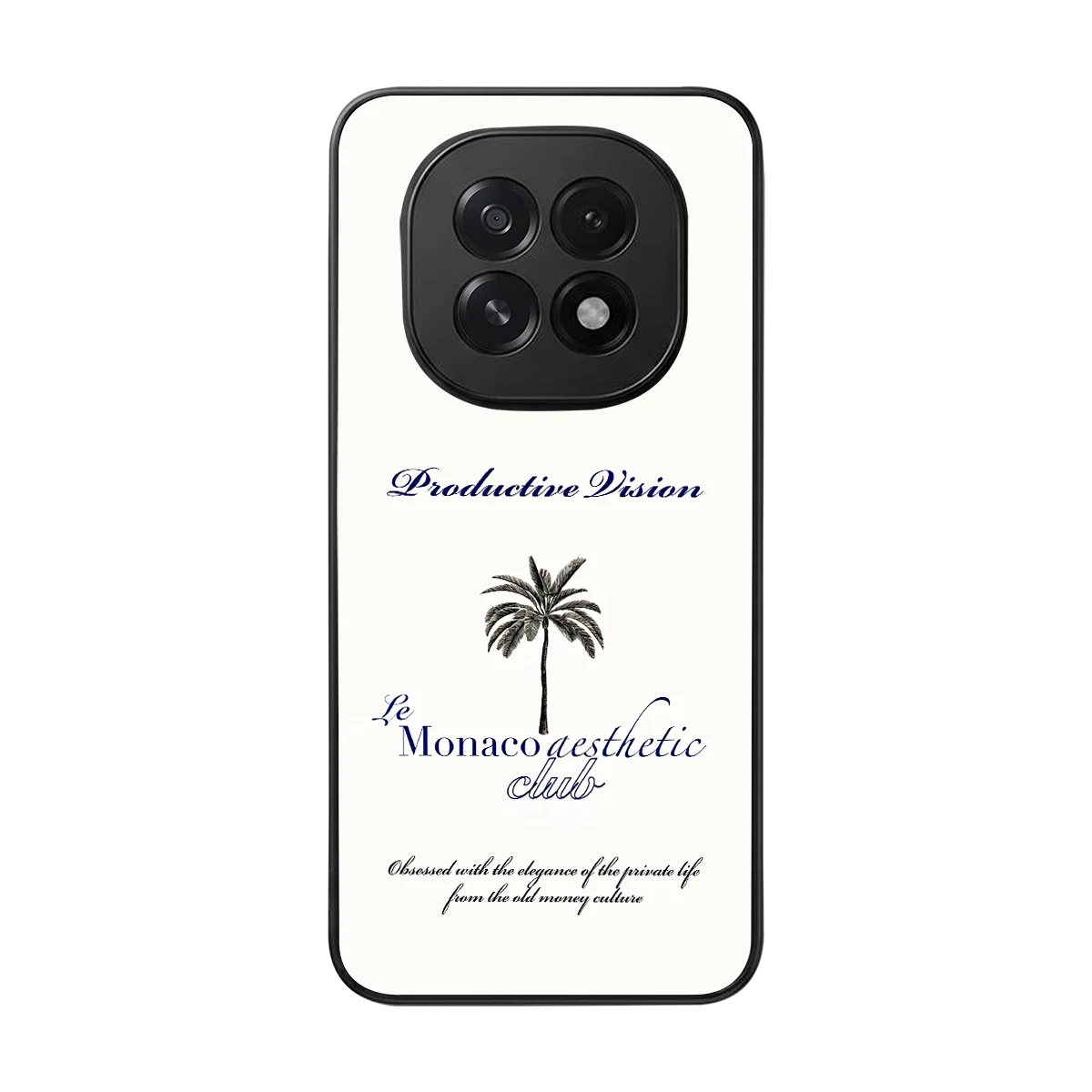 Monaco Aesthetic back phone cover | glass case for oppo f29 5g