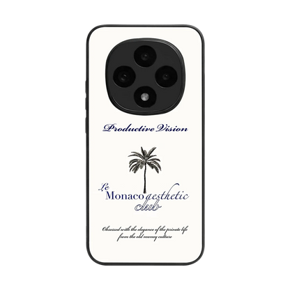Monaco Aesthetic back phone cover | glass case for oppo f31 pro 5g